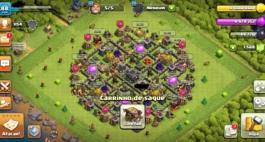 CONTA CLASH OF CLANS CV 9 FULL