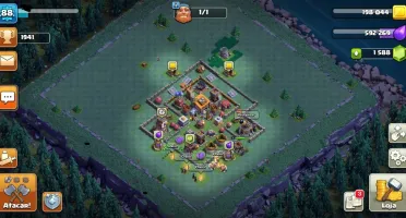 CONTA CLASH OF CLANS CV 9 FULL