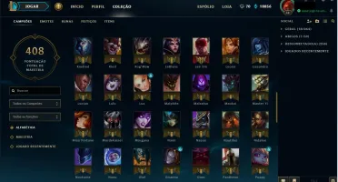 Conta League of Legends Unraked