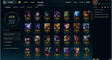 Conta League of Legends Unraked