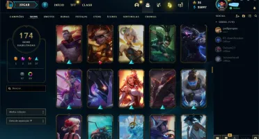 CONTA PLATINA LOL IMPERDIVEL!