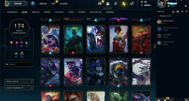CONTA PLATINA LOL IMPERDIVEL!