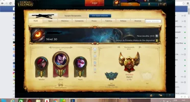 CONTA OURO V S6 BORDA, 45 CHAMP, POUCAS SKINS OTIMO PRA SMUR