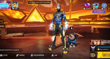 Conta free fire gemada com peitoral foda dms