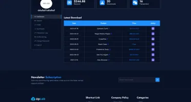 Script Site para Portal de Conteúdo Digital de Downloads
