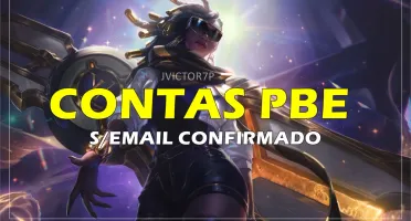 🔴 CONTAS PBE |TODAS SKINS| TODOS CAMPEÕES 🔴