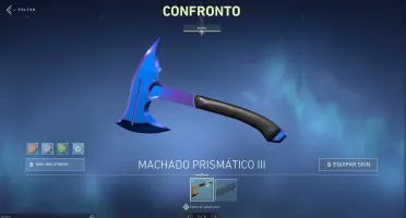 Conta com várias skins OP Vandal Faca