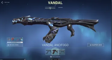 Conta com várias skins OP Vandal Faca