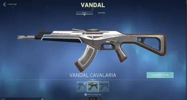 Conta com várias skins OP Vandal Faca