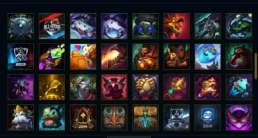 CONTA LEAGUE OF LEGENDS DIAMANTE 5 94 SKINS