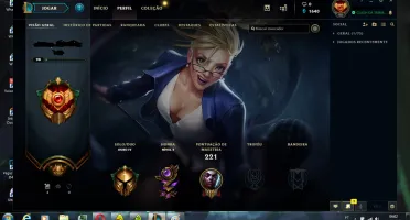 LEAGUE OF LEGEND OURO IV LV 98 Respondo a Todos