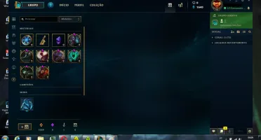 LEAGUE OF LEGEND OURO IV LV 98 Respondo a Todos