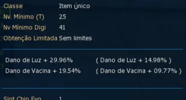 Conta LADMO mid/end varios SSS+ Servidor Omegamon
