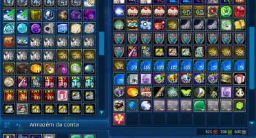 Conta LADMO mid/end varios SSS+ Servidor Omegamon
