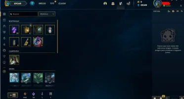 CONTA LOL MESTRE! 66%WINRATE 25PDL POR JGO E-MAIL NÃO VERIF.