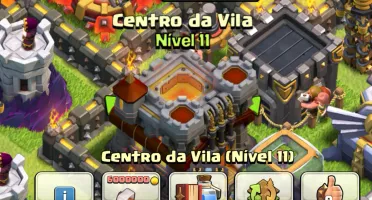 Conta Conta CV11Lendária Semi-Full Clash Of Clans