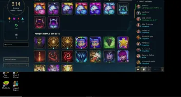 Vendo conta de League of Legends