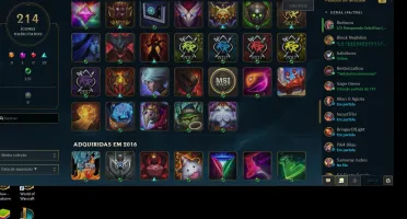 Vendo conta de League of Legends