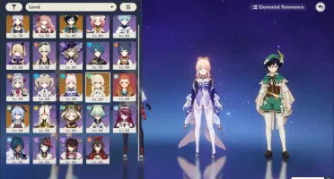 Venti C2, Ganyu, Ayaka