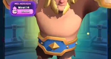 11 Evoluções + Balão 15 + 2 Heróis + 9000 Troféus