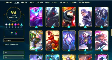 Conta Com Quase 100 Skins Habilitadas ( Barato ) Troca Dados