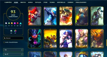 Conta Com Quase 100 Skins Habilitadas ( Barato ) Troca Dados