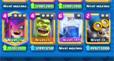 Conta nível 14 Clash Royale - 1300 Gemas Quase FULL E HERÓIS