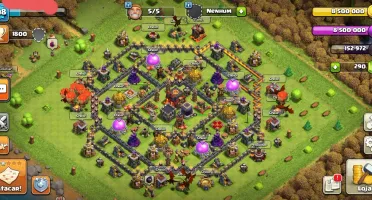 Clash of clans cv10 barato