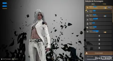Black Desert SA - pote infinita HP, Pegasus e barraca PW