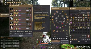 Black Desert SA - pote infinita HP, Pegasus e barraca PW