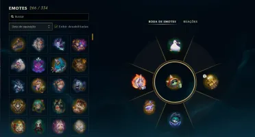 Conta riot varias skins (lol, tft e valorant)