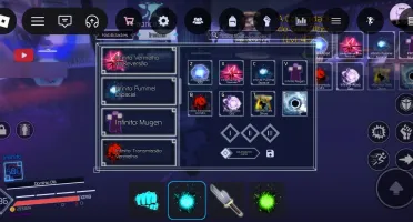Conta de jujutsu infinito lv500