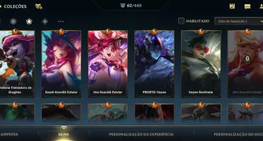 Conta Wild Rift para pessoas exigentes