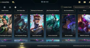 Conta Wild Rift para pessoas exigentes
