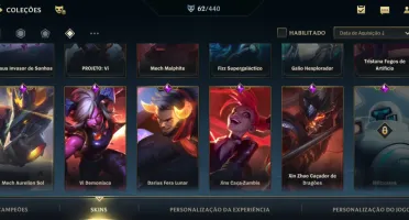 Conta Wild Rift para pessoas exigentes