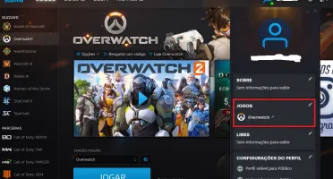 V>CONTA OVERWATCH ZERADA COM TODOS OS DADOS CADASTRAIS!!!