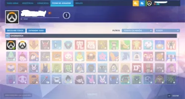 V>CONTA OVERWATCH ZERADA COM TODOS OS DADOS CADASTRAIS!!!