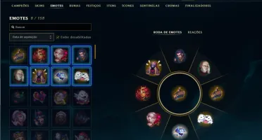 Ferro 3 com 30 Champs e 8 Skins +2 Fragmentos