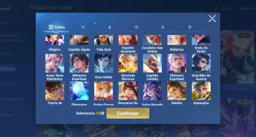conta de hok honor of kings com 198 skins