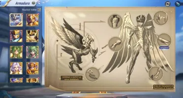 Conta Saint Seiya Awakening com mais de 550+ dias A15 lv 67