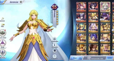 Conta Saint Seiya Awakening com mais de 550+ dias A15 lv 67