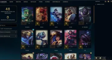 Conta LOL Diamante