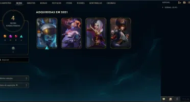 Conta LOL Diamante