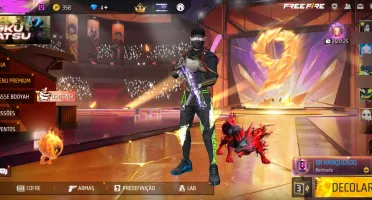 Conta de free fire gemada