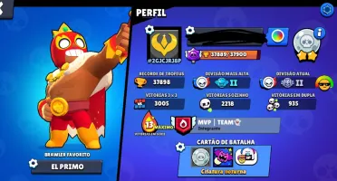 Conta Brawl Stars Rara