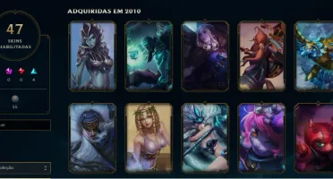 Conta Season 2 - 47 skins - Prata 2 - MAIN SUP - RARIDADE