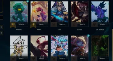 Conta LOL Diamante 4 70%winrate