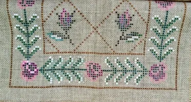 Tela para bordar em juta TJ-105 - 67 x 62 cm