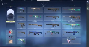 CONTA PLATINA 1 COM SKINS (MMR ALTO)