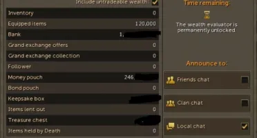 Acc Runescape 3 Total 2700+ Com 250m